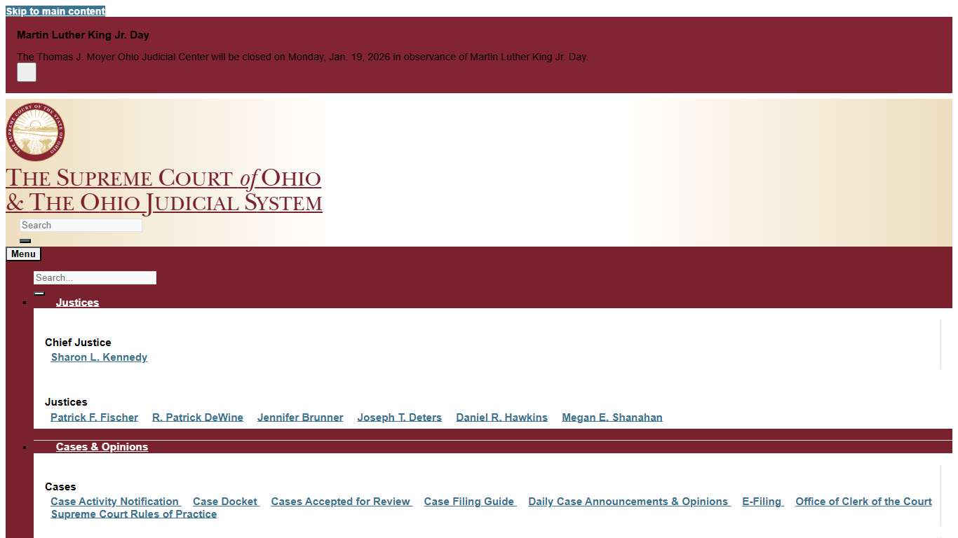 Change of Name Forms » Supreme Court of Ohio