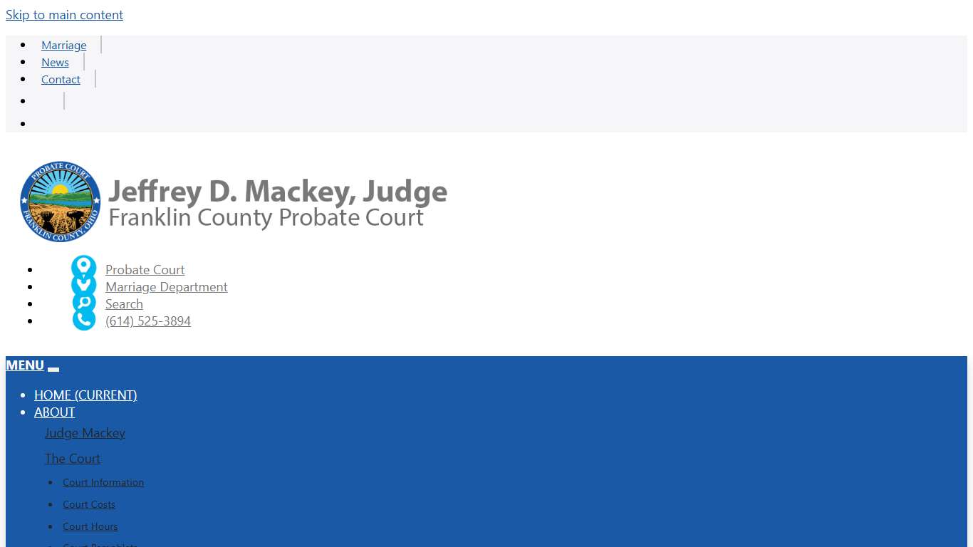 Franklin County Probate Court - Marriage